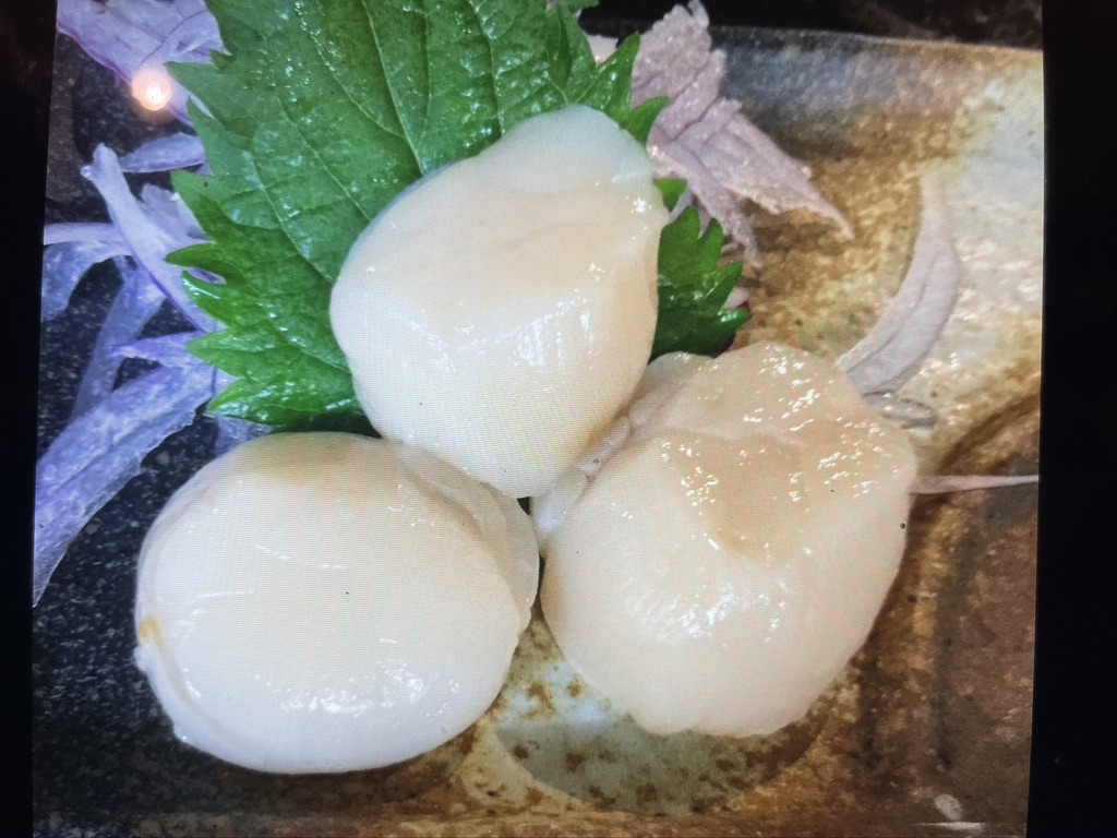ほたて刺身